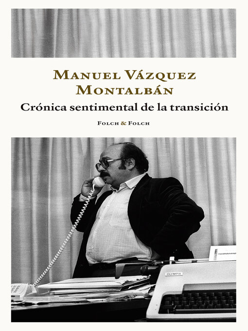 Cover image for Crónica sentimental de la transición